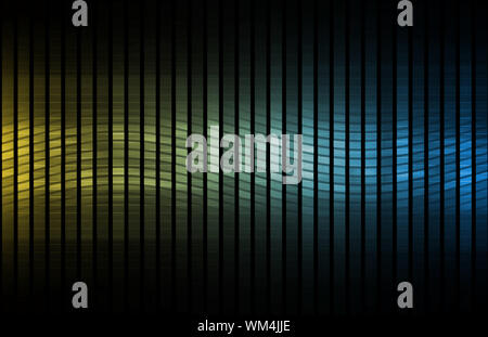 Data Network with Fast Moving Data Packets Stock Photo