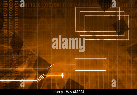 System Development Platform and Reporting Tool Utility Art Stock Photo