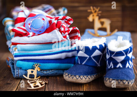 Baby clothes Stock Photo