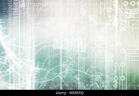 Digital Advertising on the Web and Internet Media Stock Photo
