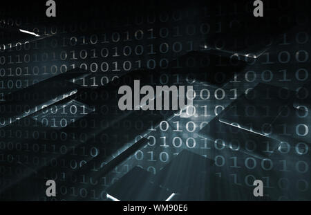 Modern Technology Background as a Abstract Art Stock Photo