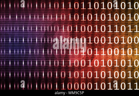 Integrated Management System in a Data Network Stock Photo
