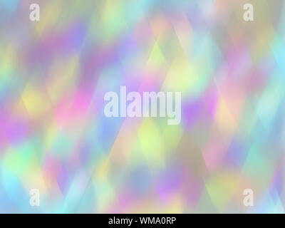 Trendy stylized iridescent texture as abstract grunge background. Stock Photo