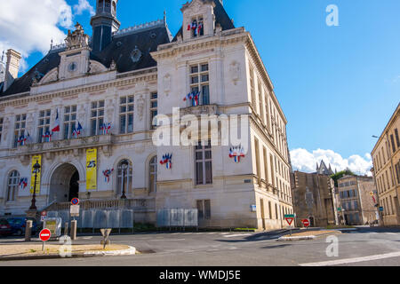 Niort, France - May 11, 2019: City Hall of Niort, Deux-Sevres Poitou-Charentes France Stock Photo