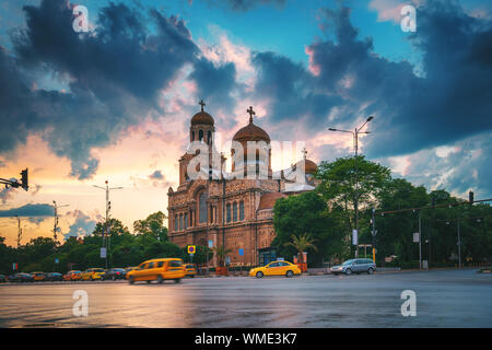 The Cathedral of the Assumption in Varna Stock Photo