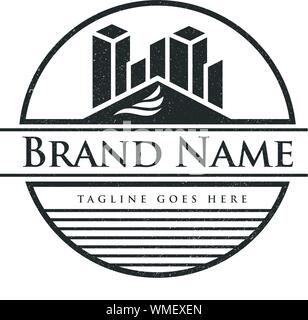 abstract building ideas design vector illustration on background Stock Vector