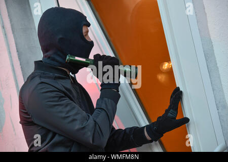 burglar, symbolic image Stock Photo