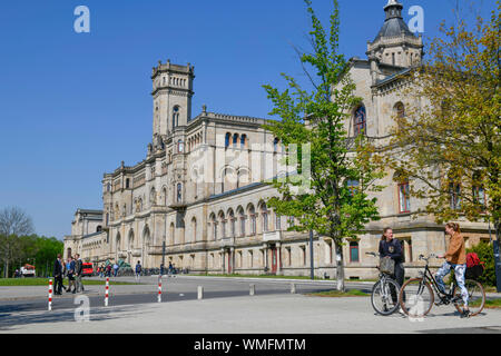 Gottfried Wilhelm Leibniz Universitaet Hannover, Hauptgebaeude, Welfengarten, Hannover, Niedersachsen, Deutschland Stock Photo