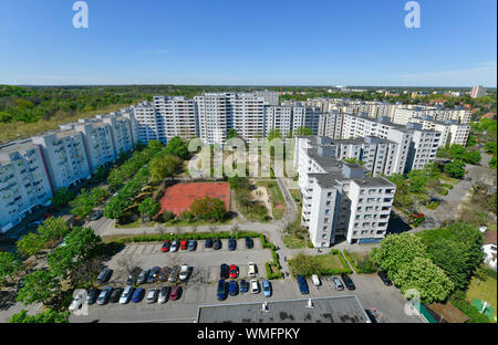 Wohnhaeuser, Magistratsweg, Rudolf-Wissel-Siedlung, Staaken, Spandau, Berlin, Deutschland Stock Photo