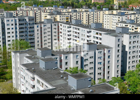 Wohnhaeuser, Magistratsweg, Rudolf-Wissel-Siedlung, Staaken, Spandau, Berlin, Deutschland Stock Photo