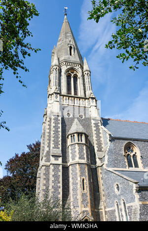 St. Andrew's Church, St. Andrew's Street, Hertford, Hertfordshire, England, United Kingdom Stock Photo