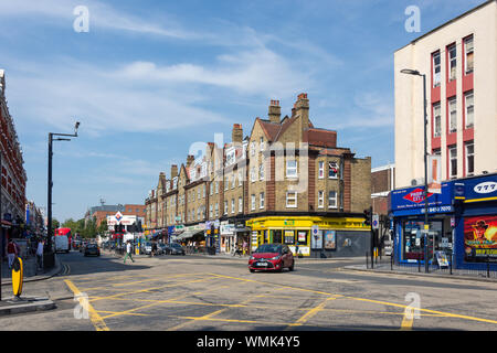 Cricklewood Broadway, Cricklewood, London Borough of Camden, Greater London, England, United Kingdom Stock Photo