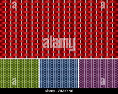 Seamless textures Stock Vector