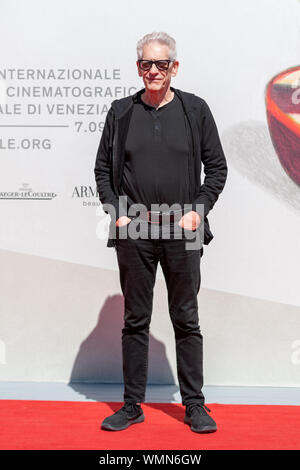 VENICE, Italy. 05th Sep, 2019. David Cronenberg attends the red carpet for the screening of Crash during the 76th Venice Film Festival at Sala Giardino on September 05, 2019 in Venice, Italy. Credit: Roberto Ricciuti/Awakening/Alamy Live News Stock Photo