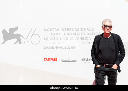 VENICE, Italy. 05th Sep, 2019. David Cronenberg attends the red carpet for the screening of Crash during the 76th Venice Film Festival at Sala Giardino on September 05, 2019 in Venice, Italy. Credit: Roberto Ricciuti/Awakening/Alamy Live News Stock Photo