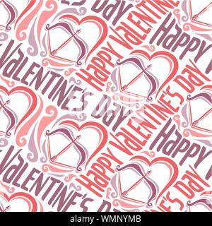 Seamless Typography Pattern Love Valentine Wrapping Stock Illustration  2296297977