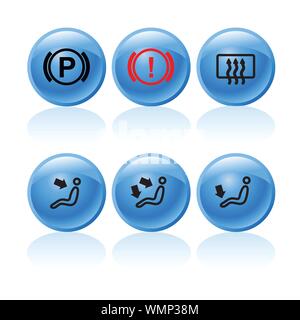 Web buttons 1 Stock Vector
