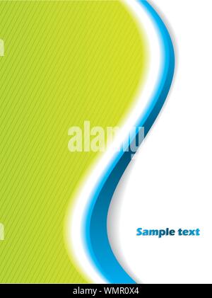 Stripes and curves Stock Vector