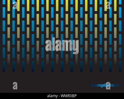 Abstract colored and dashed lines background Stock Vector