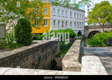 Niort, France - May 11, 2019: View of the historic town of Niort, Deux-Sevres, France Stock Photo