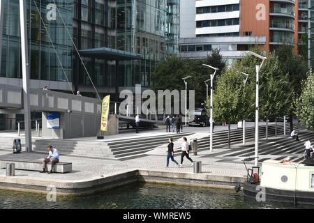 Redevelopment of Merchant Square, Paddington London Stock Photo