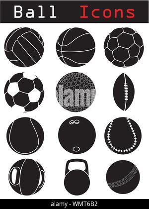 Outdoor activities icons collection is a vector illustration with ...