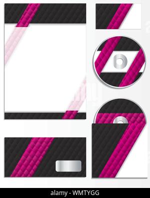 Diamond business set Stock Vector