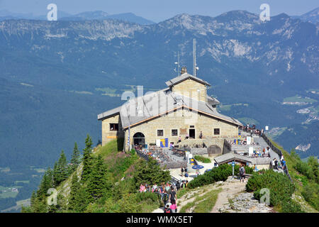 The Kehlsteinhaus, Hitlers Eagles Nest Stock Photo - Alamy