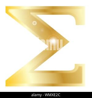 Sigma Stock Vector