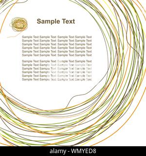 Floral background . Vector Illustration Stock Vector