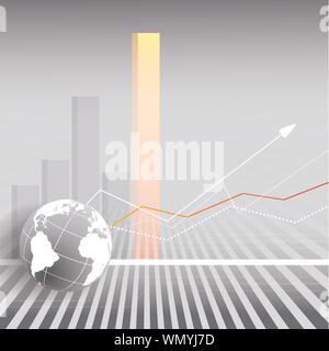 finance vector background Stock Vector