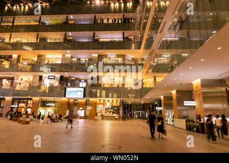 MARUNOUCHI, TOKYO - September 1, 2019 : View inside the iconic KITTE Department Store near Tokyo Station. Stock Photo