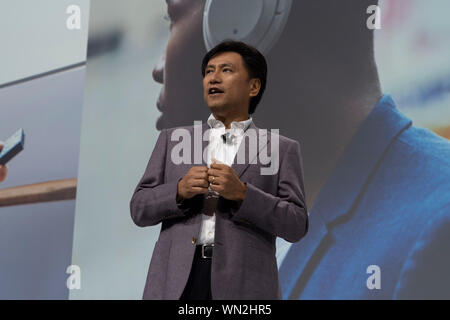 Berlin, Germany. 05th Sep, 2019. Sony Press Conference IFA 2019 (Photo by Beata Siewicz/Pacific Press) Credit: Pacific Press Agency/Alamy Live News Stock Photo