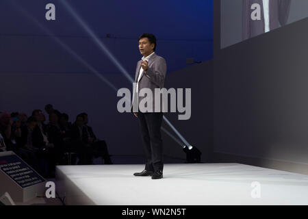 Berlin, Germany. 05th Sep, 2019. Sony Press Conference IFA 2019 (Photo by Beata Siewicz/Pacific Press) Credit: Pacific Press Agency/Alamy Live News Stock Photo