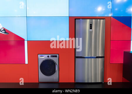 Berlin, Germany. 05th Sep, 2019. Toshiba press conference IFA 2019 (Photo by Beata Siewicz/Pacific Press) Credit: Pacific Press Agency/Alamy Live News Stock Photo