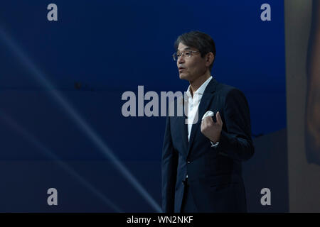 Berlin, Germany. 05th Sep, 2019. Sony Press Conference IFA 2019 (Photo by Beata Siewicz/Pacific Press) Credit: Pacific Press Agency/Alamy Live News Stock Photo