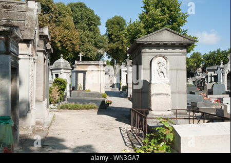 Paris, Friedhof Passy - Paris, Passy Cemetery Stock Photo