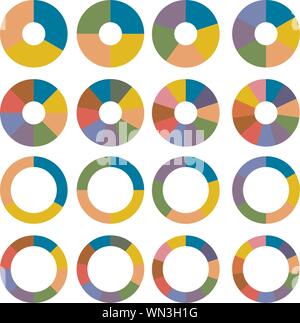 Wheel Hub Set Stock Vector