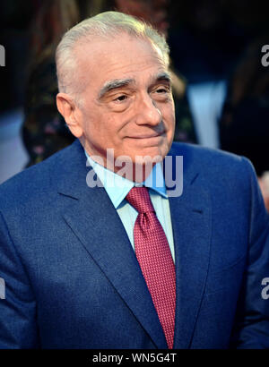 Toronto, Canada. 05th Sep, 2019. Director Martin Scorsese attends the world premiere of 'Once Were Brothers' at Roy Thomson Hall on opening night of the Toronto International Film Festival in Toronto, Canada on September 5, 2019. Photo by Chris Chew/UPI Credit: UPI/Alamy Live News Stock Photo