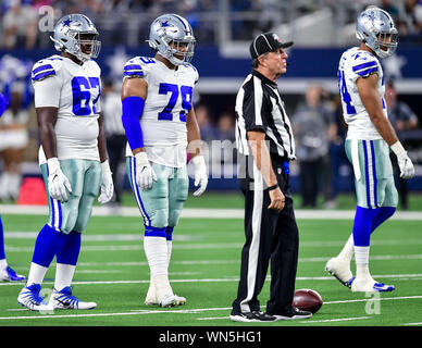 Dallas Cowboys defensive tackle Trysten Hill (72) celebrates after  recovering a fumble by the Los Angeles Chargers during the first half of a  preseason NFL football game Saturday, Aug. 20, 2022, in