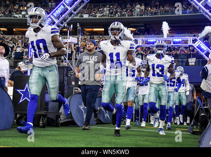 August 24th, 2019:.Dallas Cowboys quarterback Dak Prescott (4) during an  NFL football game between the Houston Texans and Dallas Cowboys at AT&T  Stadium in Arlington, Texas. Manny Flores/CSM Stock Photo - Alamy