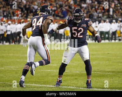 Chicago, Illinois, USA. 05th Sep, 2019. - Bears #52 Khalil Mack