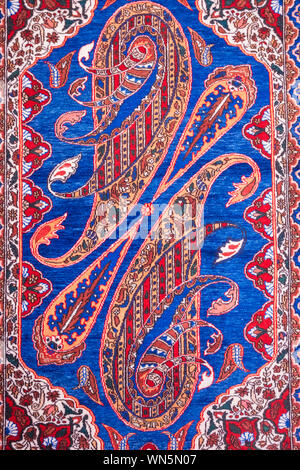 Contemporary Azerbaijani carpet, Azerbaijan National Carpet Museum, Baku, Azerbaijan Stock Photo