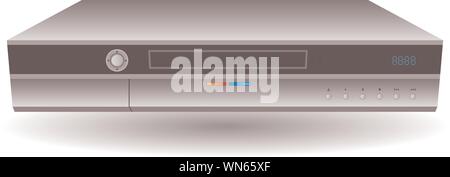 CD / DVD / DVR Player Stock Vector