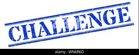 challenge stamp. challenge square grunge sign. challenge Stock Vector