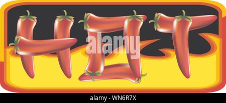 Red Hot Chili Peppers Stock Vector