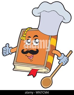 Cartoon Recipe Book Stock Vector Image Art Alamy