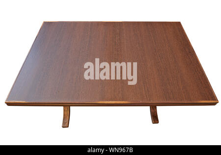Old textured surface of a grungy wooden table Stock Photo