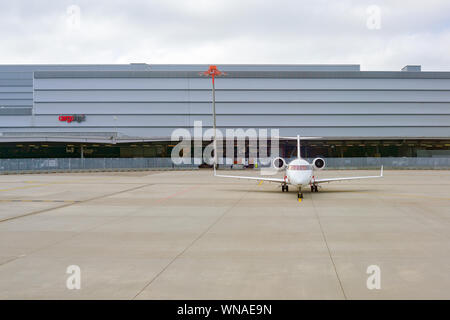 ZURICH, SWITZERLAND - CIRCA OCTOBER, 2018: an aircraft at Zurich International Airport. Stock Photo