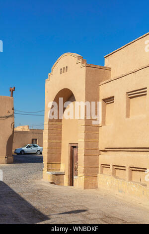 Street in old town, Yazd, Yazd Province, Iran Stock Photo